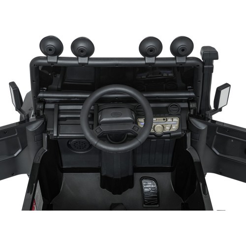 Электромобиль Land Rover Defender 110 SVX Concept, чёрный