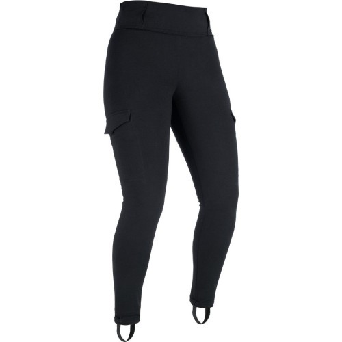 Women’s Motorcycle Leggings Oxford Super Cargo Black