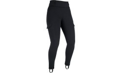 Women’s Motorcycle Leggings Oxford Super Cargo Black