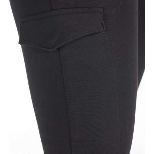 Women’s Motorcycle Leggings Oxford Super Cargo Black