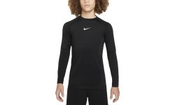 Футболка для подростков Nike B NP DF LS Top 24, чёрная FJ6822 010