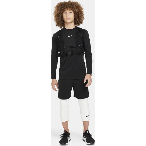 Футболка для подростков Nike B NP DF LS Top 24, чёрная FJ6822 010