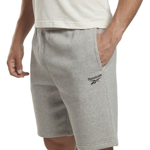 Шорты мужские Reebok Ri Left Leg Logo, серые, HS7113