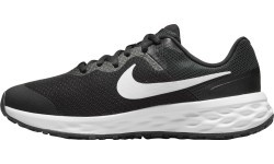 Nike Revolution 6 Nn Junior Shoes Black White DD1096 003