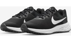 Nike Revolution 6 Nn Junior Shoes Black White DD1096 003