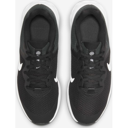 Nike Revolution 6 Nn Junior Shoes Black White DD1096 003