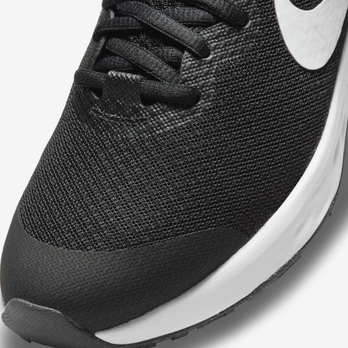 Nike Avalynė Paaugliams Revolution 6 Nn Black White DD1096 003