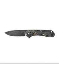 Nóż składany Civivi Elementum C907C-DS1 shredded carbon fiber / golden  black