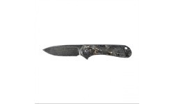 Sudedamas peilis Civivi Elementum C907C-DS1 shredded carbon fiber / golden black