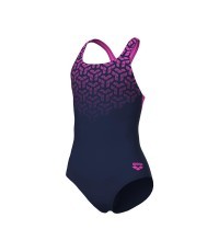 Kikko V Swim Pro Back plaukimo kostiumėlis, tamsiai mėlynas su rožine, 10-11 m. - 790