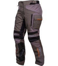 Moteriškos motociklininkų kelnės W-TEC Smackton Lady - Pilka/oranžinė