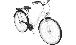 Dviratis AZIMUT City Lux 28" 2025 white-black