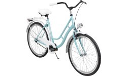 Велосипед AZIMUT Retro 26" 2025, бирюзовый