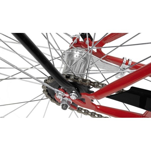 AZIMUT Retro 28" 2025 bicycle, burgundy