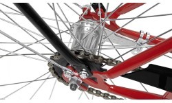 AZIMUT Retro 28" 2025 bicycle, burgundy