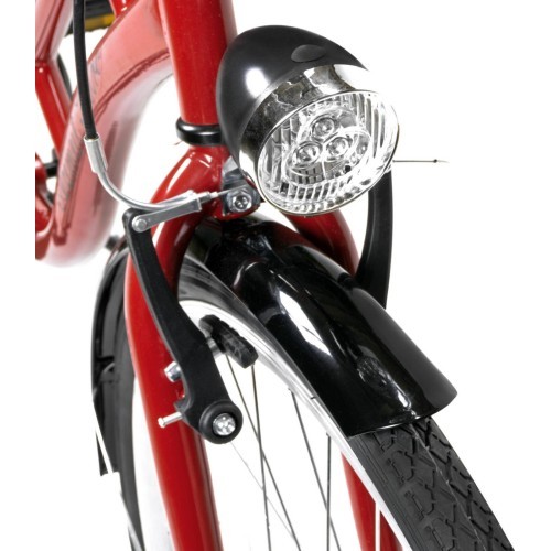 AZIMUT Retro 28" 2025 bicycle, burgundy