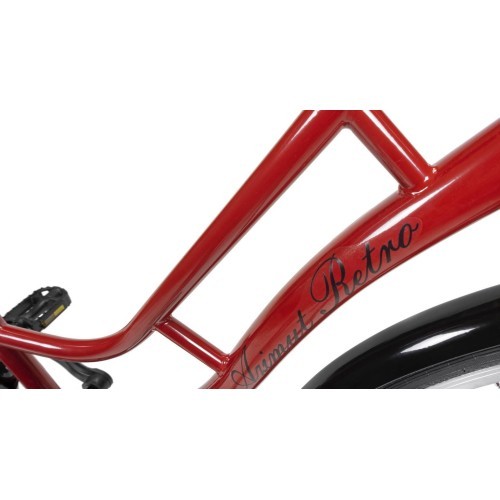 AZIMUT Retro 28" 2025 bicycle, burgundy
