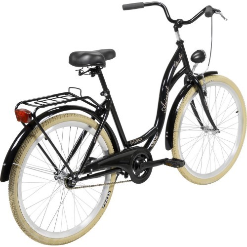 Dviratis AZIMUT City Lux 26" 2025 black-cream