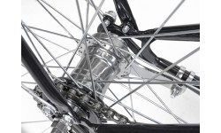 AZIMUT City Lux 26" 2025 black-cream bicycle