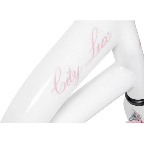 Dviratis AZIMUT City Lux 26" 2025 white-pink