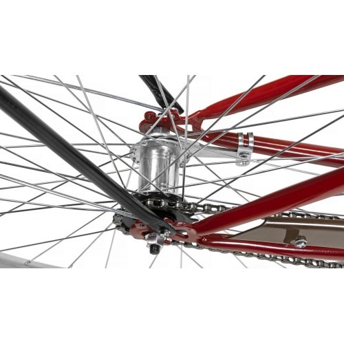 Bicycle AZIMUT City Lux 26" 2025 Burgundy-Brown