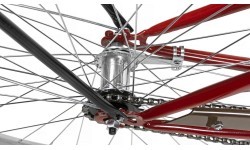 Bicycle AZIMUT City Lux 26" 2025 Burgundy-Brown