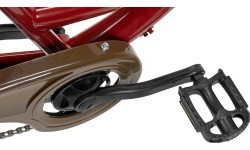 Bicycle AZIMUT City Lux 26" 2025 Burgundy-Brown
