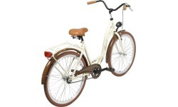 Dviratis AZIMUT City Lux 26" 2025 cream-brown