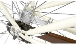 Dviratis AZIMUT City Lux 26" 2025 cream-brown