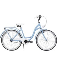 Dviratis AZIMUT City Lux 26" 2025 light blue-white
