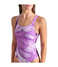 Слитный купальник Seabed O Back, фиолетовый, 38 - 900