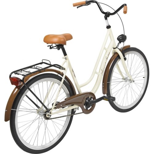 Dviratis AZIMUT Retro 26" 2025 cream