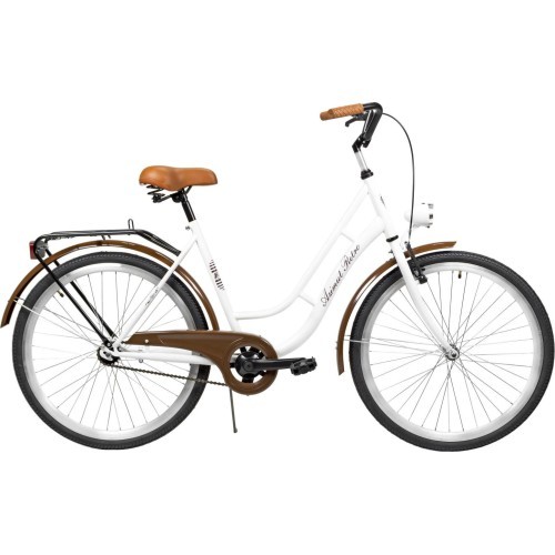 Dviratis AZIMUT Retro 26" 2025 white