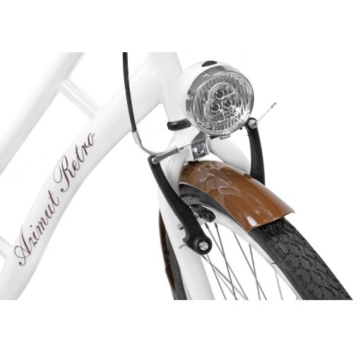 Dviratis AZIMUT Retro 26" 2025 white