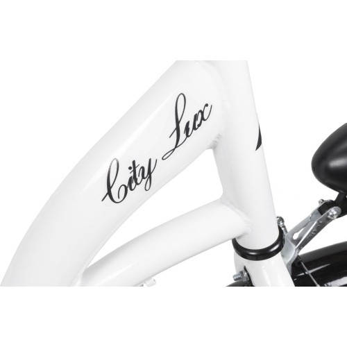 Dviratis AZIMUT City Lux 28" 2025 white-black