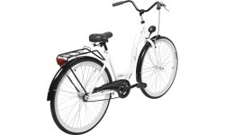 Dviratis AZIMUT City Lux 28" 2023 white-black