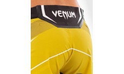 UFC Venum Authentic Fight Night moteriški šortai – Long Fit – geltoni