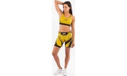 UFC Venum Authentic Fight Night Women's Shorts - Long Fit - Yellow