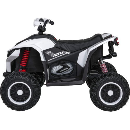 Quad Fast Wheel Vehicle White
