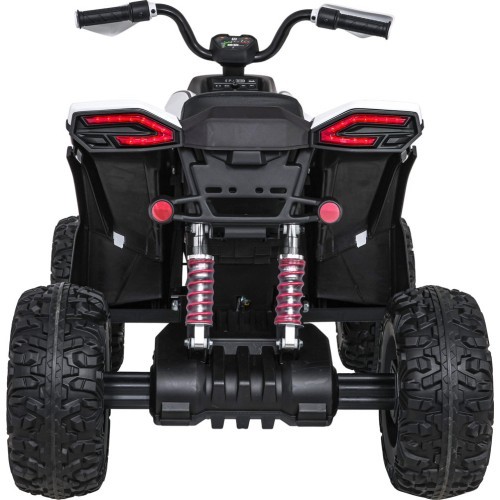 Quad Fast Wheel Vehicle White
