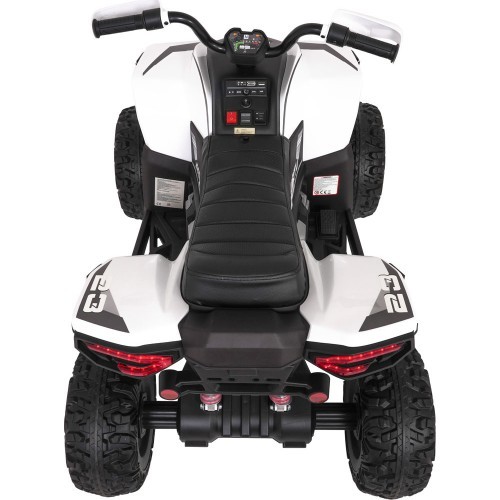 Quad Fast Wheel Vehicle White