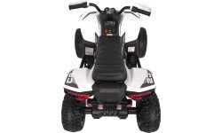 Quad Fast Wheel Vehicle White