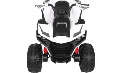 Quad Fast Wheel Vehicle White