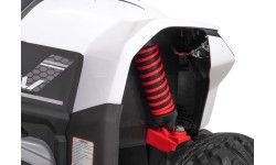 Quad Fast Wheel Vehicle White