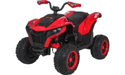 Quad Fast Wheel Vehicle Red