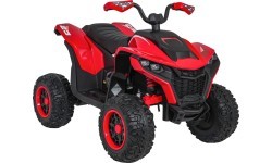 Электрический квадроцикл Fast Wheel, красный
