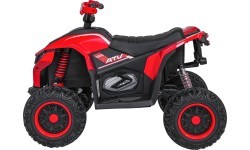Quad Fast Wheel Vehicle Red
