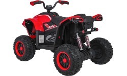 Quad Fast Wheel Vehicle Red