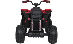 Quad Fast Wheel Vehicle Red