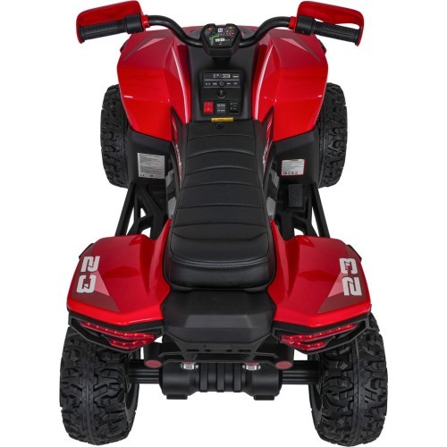 Quad Fast Wheel Vehicle Red